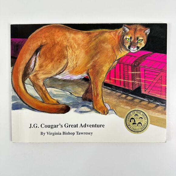 2/$6 J.G. Cougar’s Great Adventure book by Virginia Bishop Tawresey (Paperback) - Picture 1 of 9